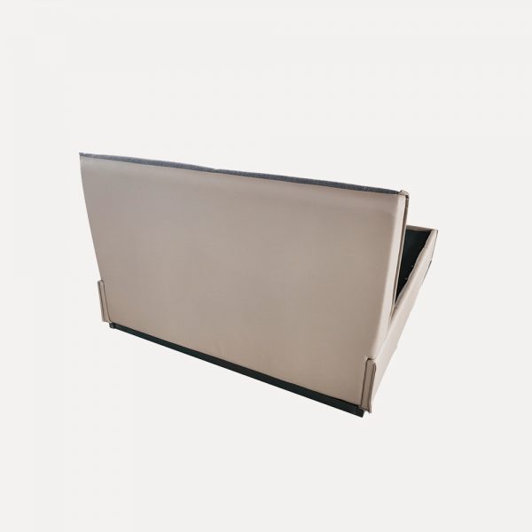 Modern PU Fabric Bed – Plywood & Foam Construction, Customizable Size, UK-Compliant Upholstered Headboard - Image 4