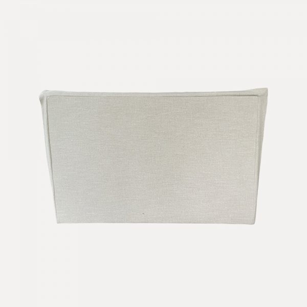 Modern Upholstered Bed Frame – Plywood & Foam Construction, Cotton-Linen Fabric, Designer Bed - Image 5