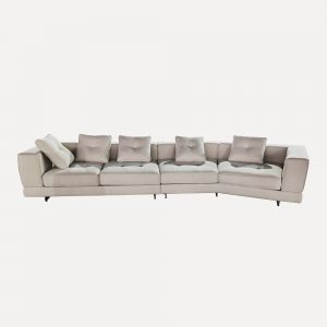modern velvet sectional sofa Italian velvet luxury sofa modular sofa with pine wood frame high-density foam sofa UK fire safety compliant sofa luxury sofa exported to UK detachable modular sofa for easy transport