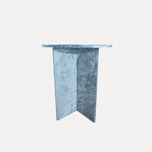 Italian marble side table, matte green marble table, Chinese designer accent table, luxury marble end table, natural stone coffee table, premium sofa side table, small modern marble table, solid marble furniture, green marble pedestal table, designer marble side table