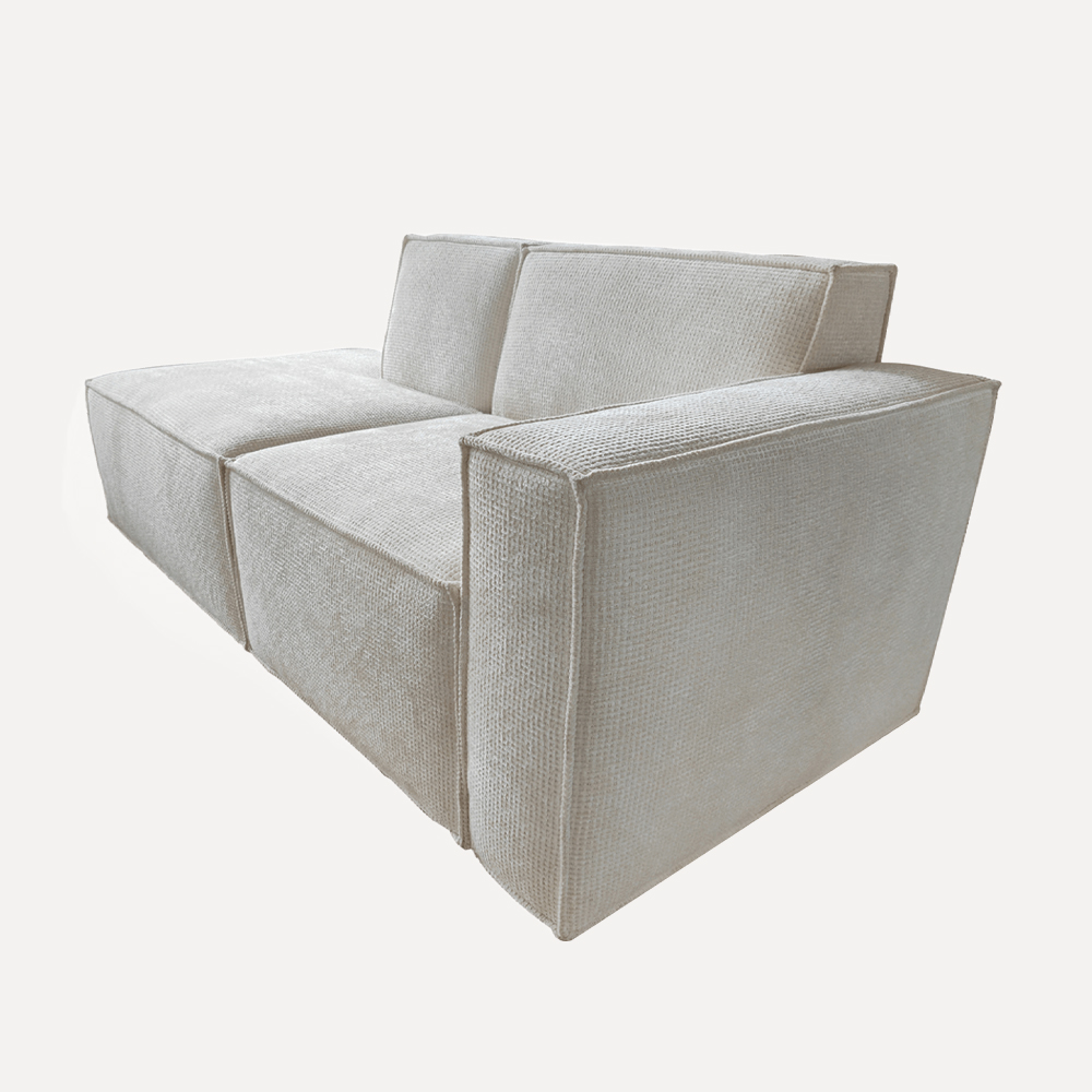 Modern Minimalist Modular Cotton-Blend Fabric Sofa — Successfully Exported to the UK - Image 3