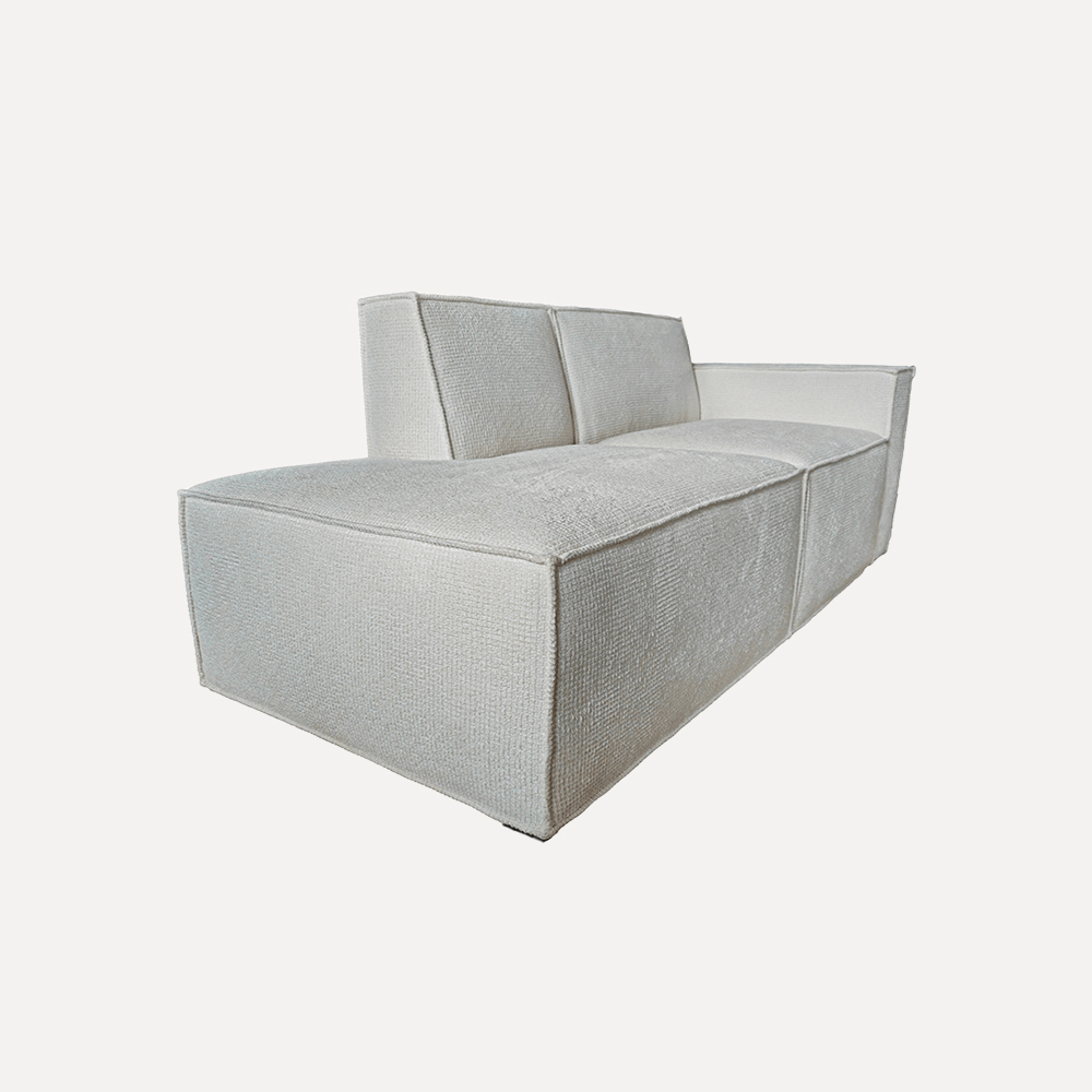 Modern Minimalist Modular Cotton-Blend Fabric Sofa — Successfully Exported to the UK - Image 4
