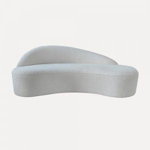 modern curved sofa UK, CNC engraved sofa, high-density foam sofa, hand-tied coil spring seat, solid pine wood frame sofa, oak legs sofa, contemporary living room sofa, sculptural design sofa, export quality sofa, luxury UK furniture