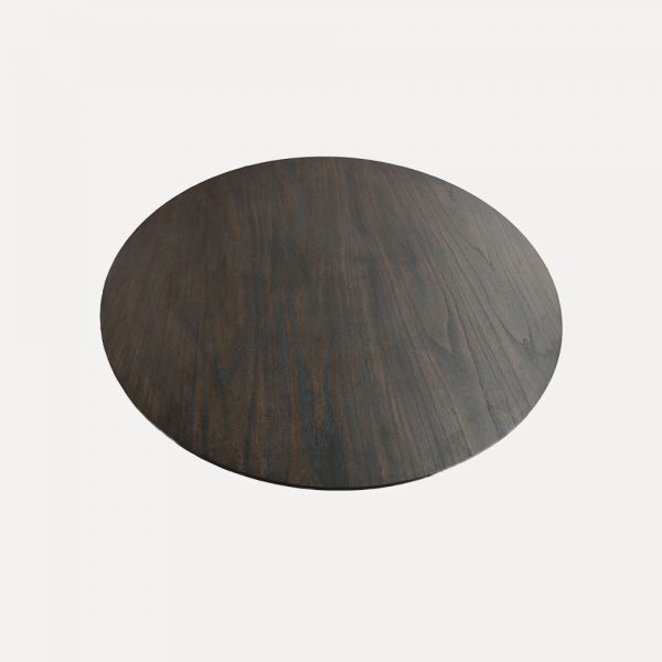 round solid oak dining table, antique oak veneer table, villa dining table, designer round table, solid wood coffee table, commercial space dining table, vintage style oak table, handcrafted oak table with carvings, luxury villa furniture, versatile round dining table