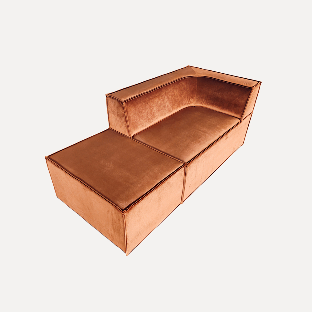 Modern Minimalist Modular Velvet Sofa — UK Export - Image 3