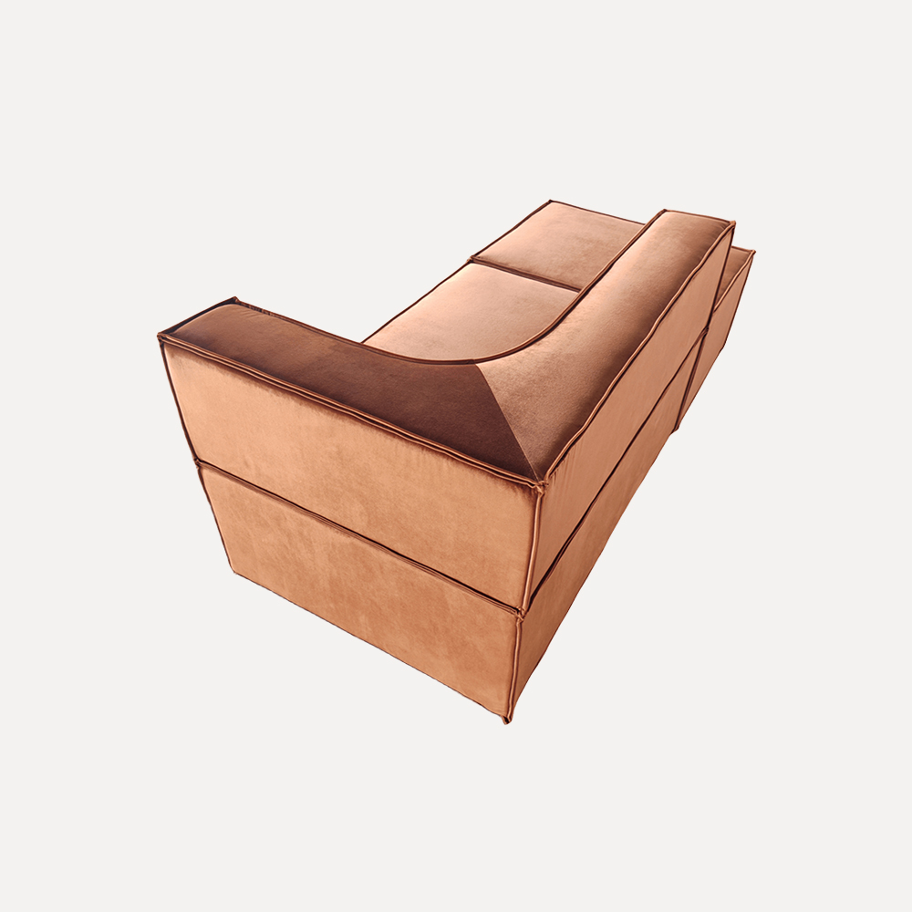 Modern Minimalist Modular Velvet Sofa — UK Export - Image 5