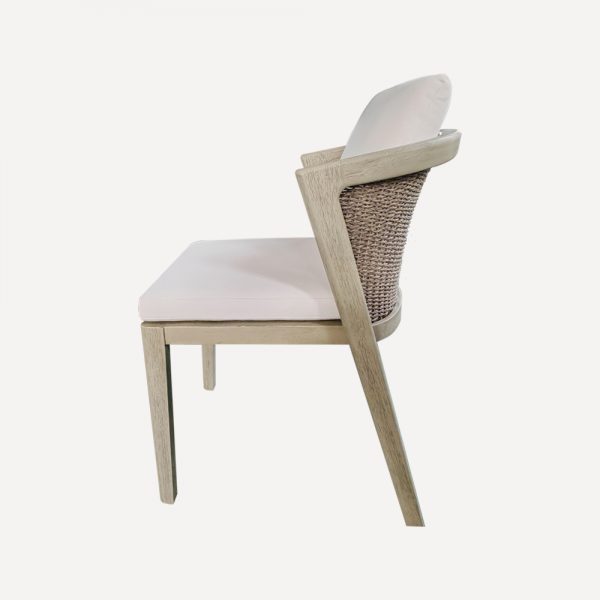 luxury teak outdoor furniture, UK outdoor dining chairs, patio dining set, solid wood armchairs, waterproof outdoor furniture, garden dining set, customizable outdoor chairs, high-end teak furniture, commercial outdoor furniture