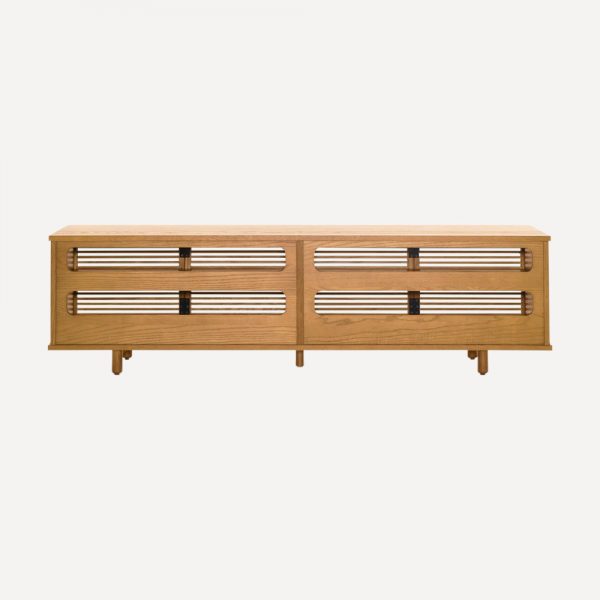 Opera Media Console Table – Modern Minimalist TV Cabinet, Customizable - Image 3