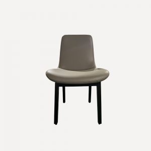 modern dining chair, solid wood dining chair, painted metal frame chair, premium faux leather dining chair, non-removable upholstery chair, ergonomic dining chair, customizable dining chair, hospitality seating, contemporary dining furniture, luxury faux leather chair